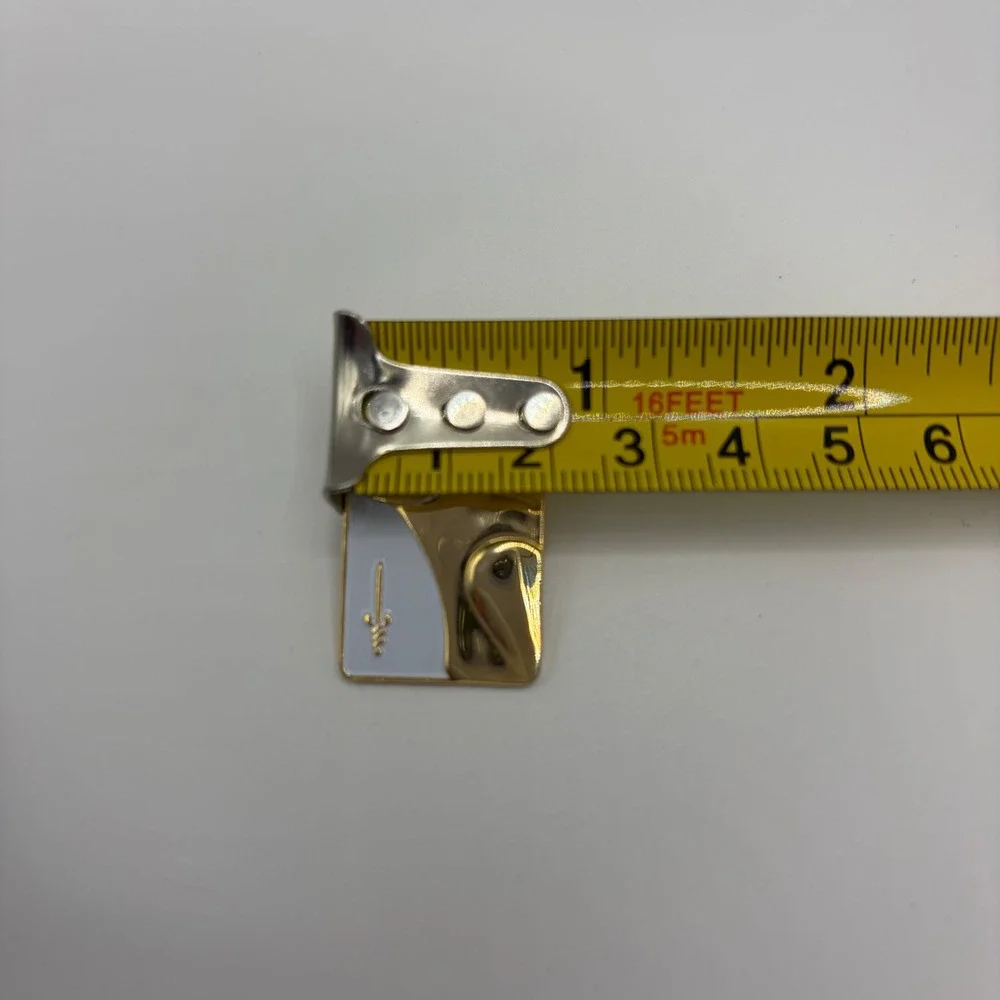 Vintage Egyptian Revival Pharaoh Broach Gold Tone White Enamel Art Deco Pin
